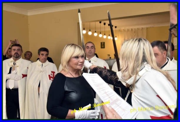 Cavalieri Templari: investiture della Commanderia “Nostra signora di Sion”